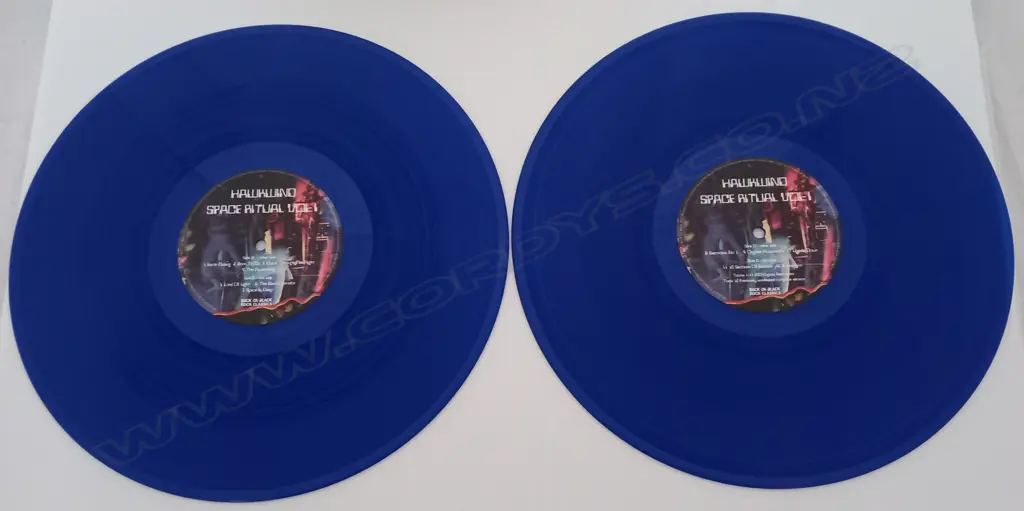 Hawkwind, Space Ritual (Double album, blue vinyl) Image 1++